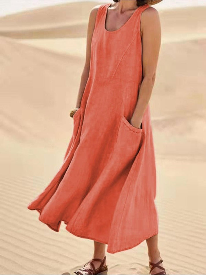Drune | Damen Fließendes Kleid