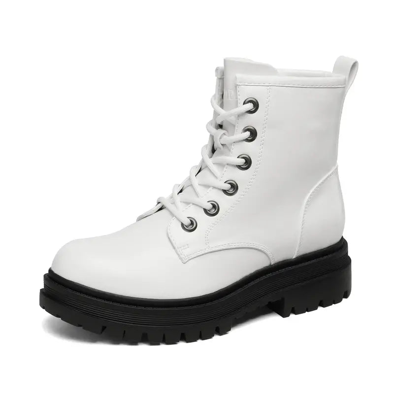 Drune | Damen Stiefeletten mit Plateausohle