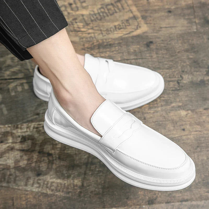 Herren Loafer Herren Geschäftslederschuhe