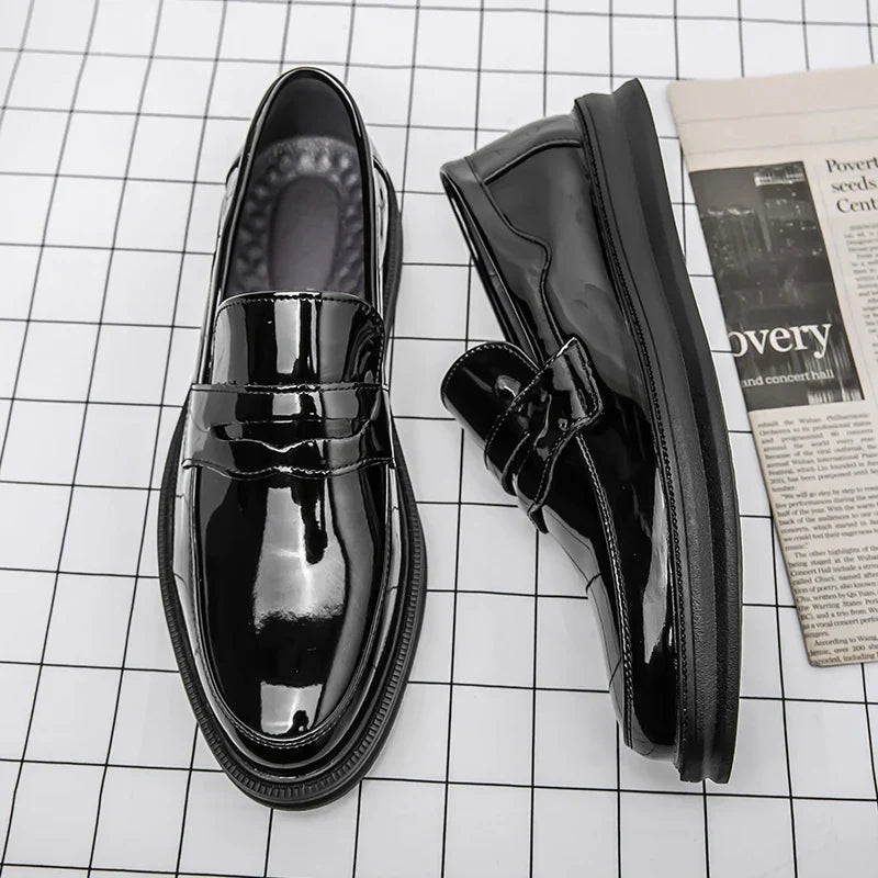 Herren Loafer Herren Geschäftslederschuhe