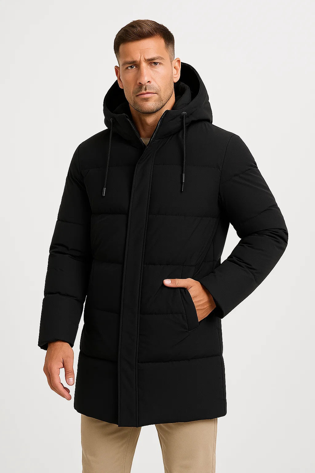 Drune | Wasserdichter Schutz Winter-Pufferjacke