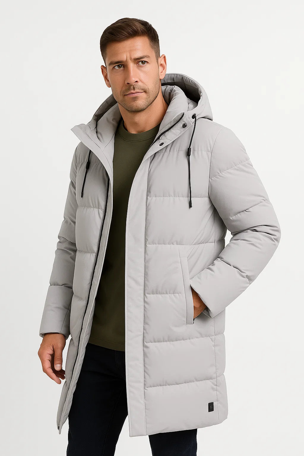 Drune | Wasserdichter Schutz Winter-Pufferjacke