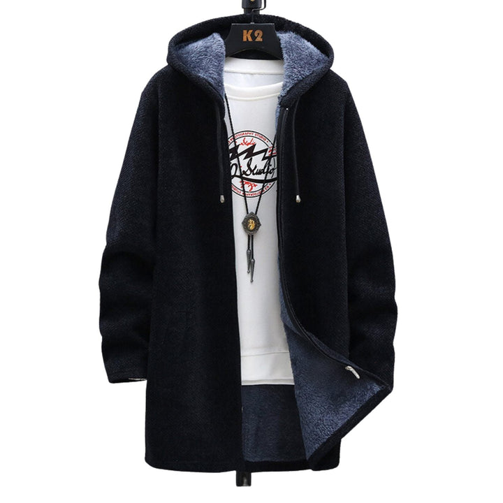 Drune | Trendy rote Kapuzenjacke für einen modernen Look