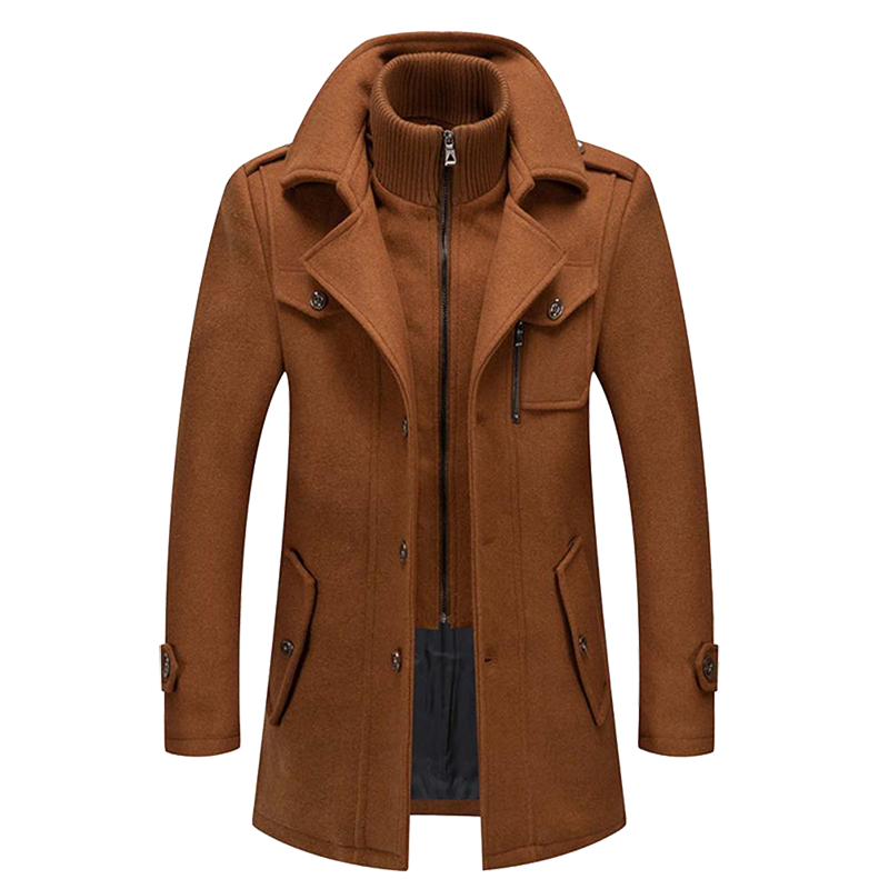 Drune | Klassischer Herrenwärmewintermantel mit modischem Look