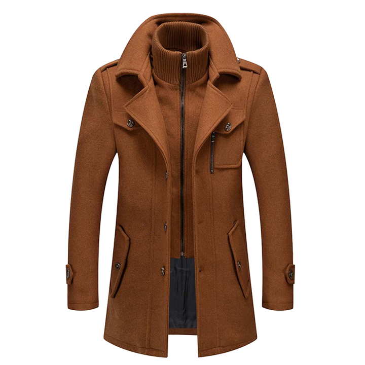Drune | Klassischer Herrenwärmewintermantel mit modischem Look