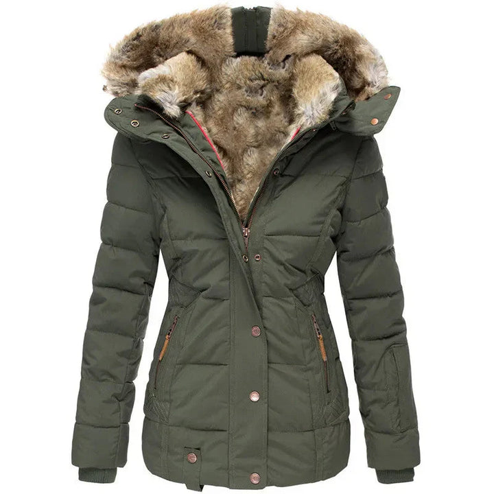 Drune | Fellgefütterte Winterjacke für Damen