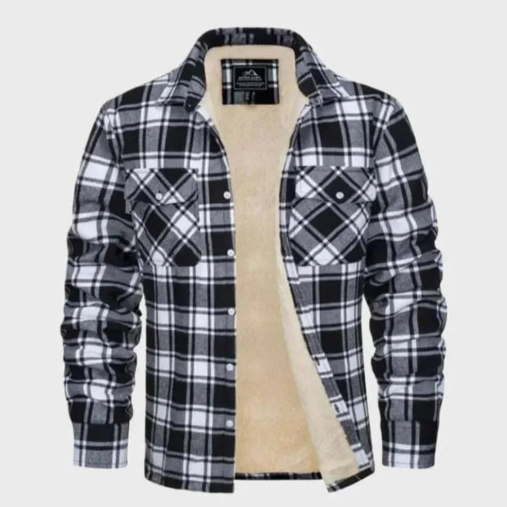Drune | Sherpa-gefütterte Flanelljacke