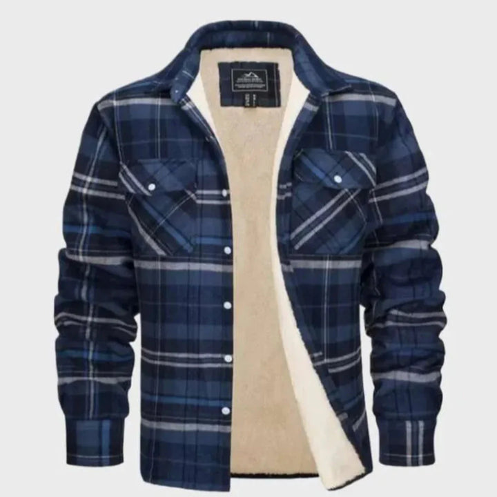 Drune | Sherpa-gefütterte Flanelljacke