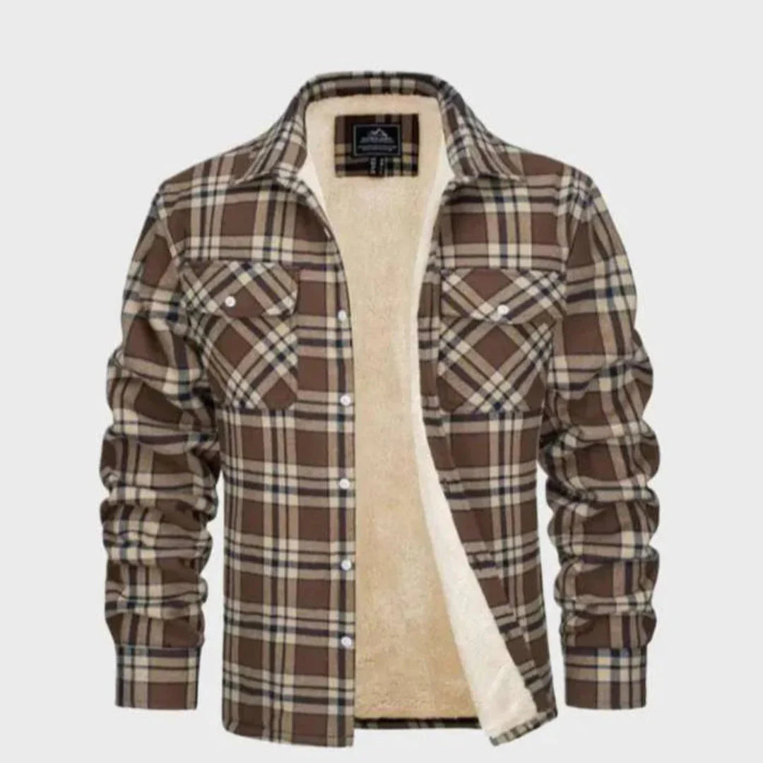 Drune | Sherpa-gefütterte Flanelljacke