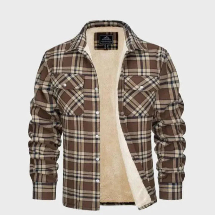 Drune | Sherpa-gefütterte Flanelljacke