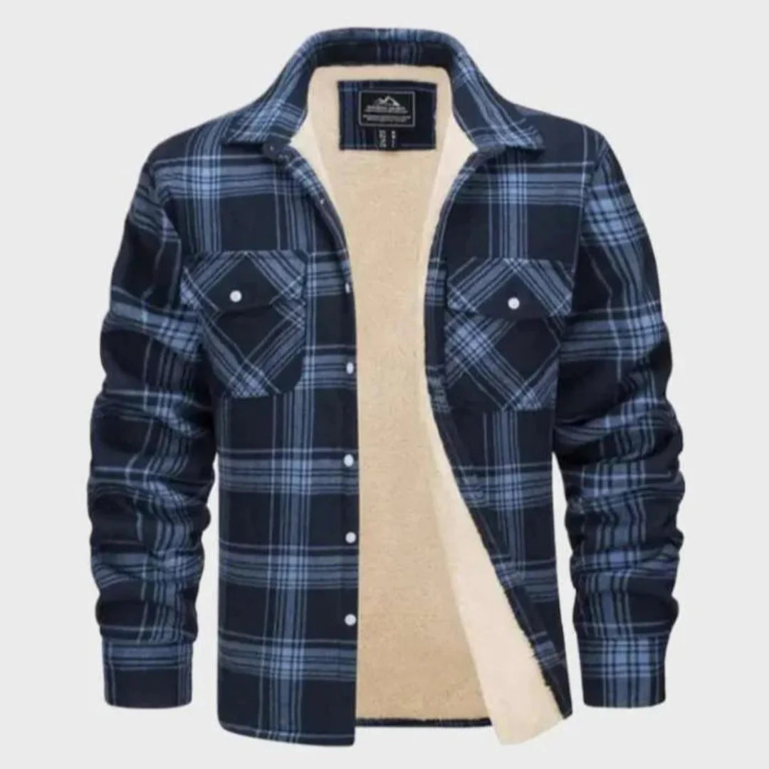 Drune | Sherpa-gefütterte Flanelljacke