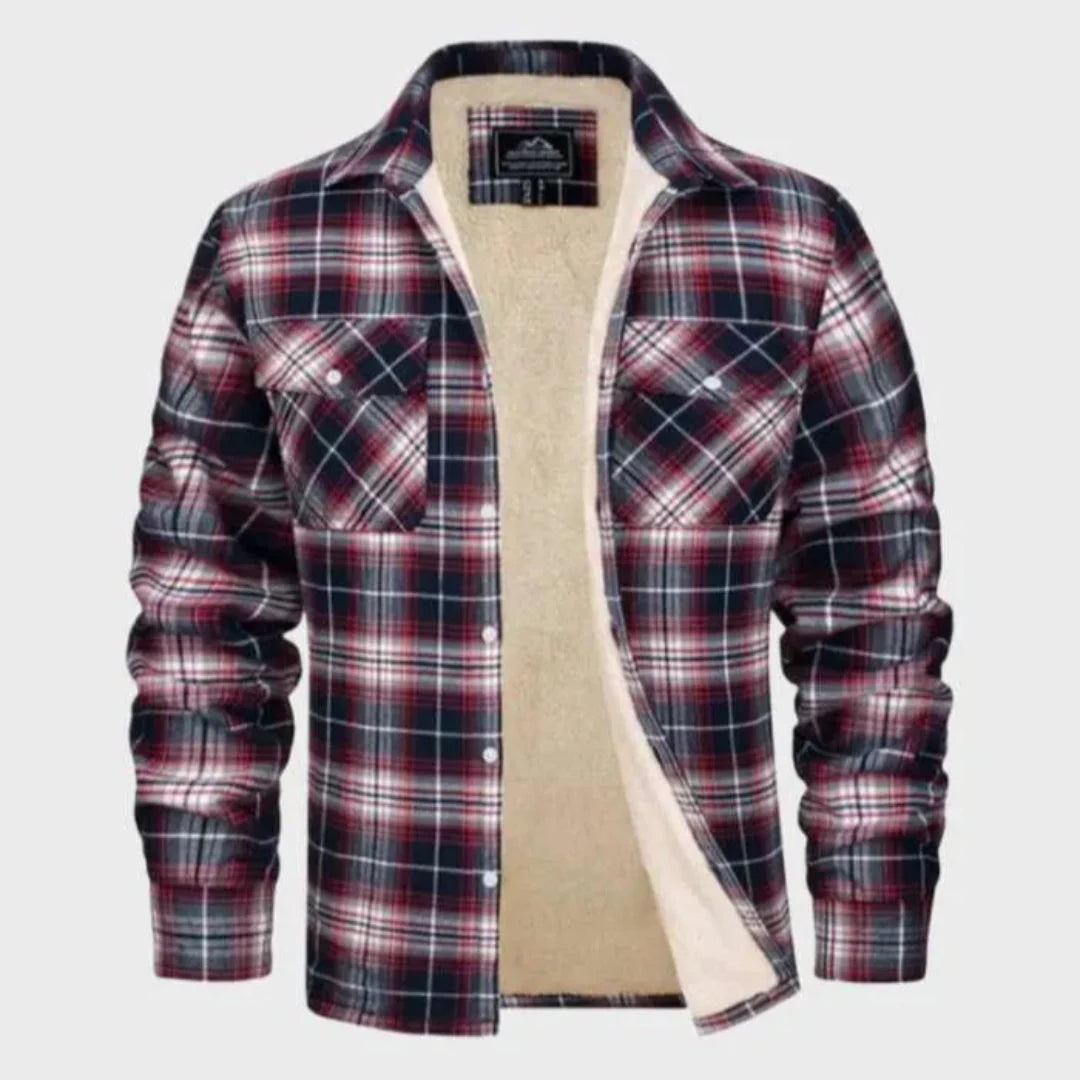 Drune | Sherpa-gefütterte Flanelljacke