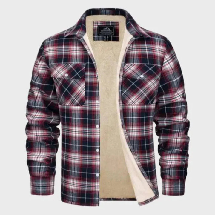 Drune | Sherpa-gefütterte Flanelljacke