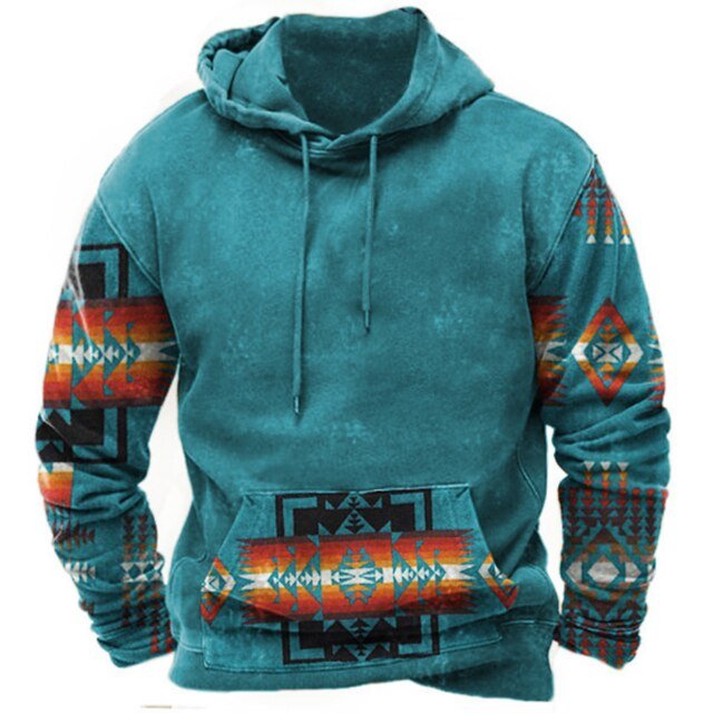 Drune | Gemütlicher Azteken-Hoodie für entspannte Styles