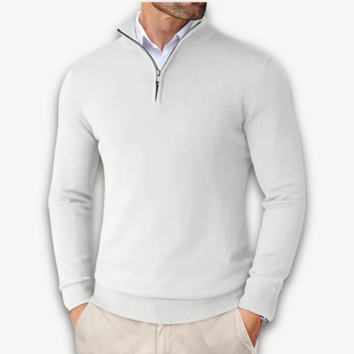 Drune | Baumwollpullover - Herren Quarter-Zip