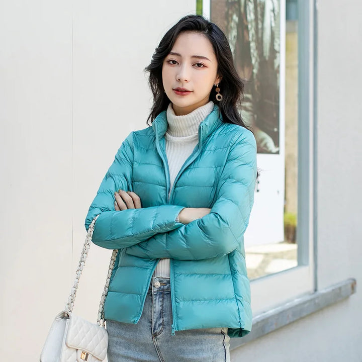 Drune | Kurze Damenjacke - Puffer Coat für den Frühling