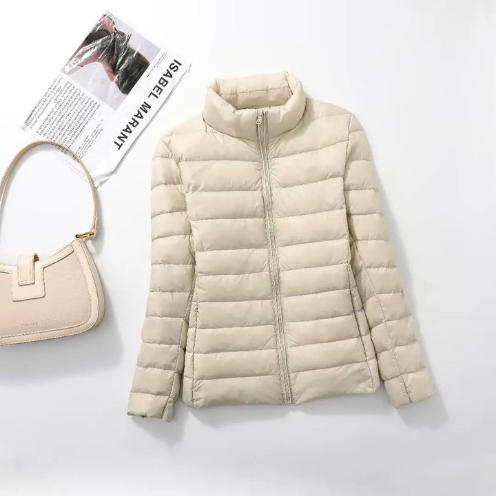 Drune | Kurze Damenjacke - Puffer Coat für den Frühling