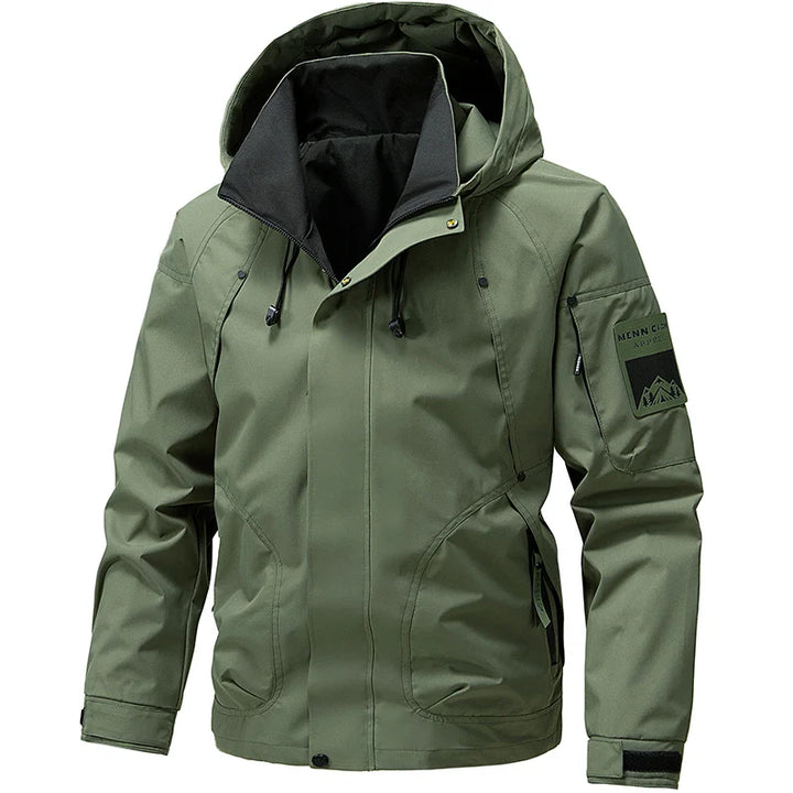 Drune | Herren Softshelljacke - Leicht, Wasserdicht & Mit Kapuze
