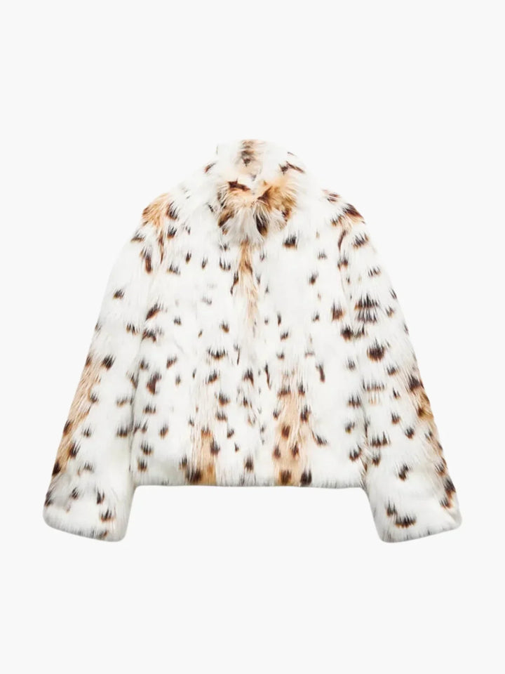 Drune | Leopard-Faux-Fur-Jacke