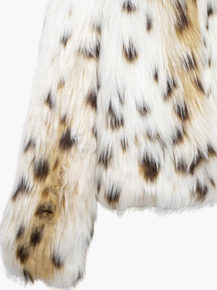 Drune | Leopard-Faux-Fur-Jacke