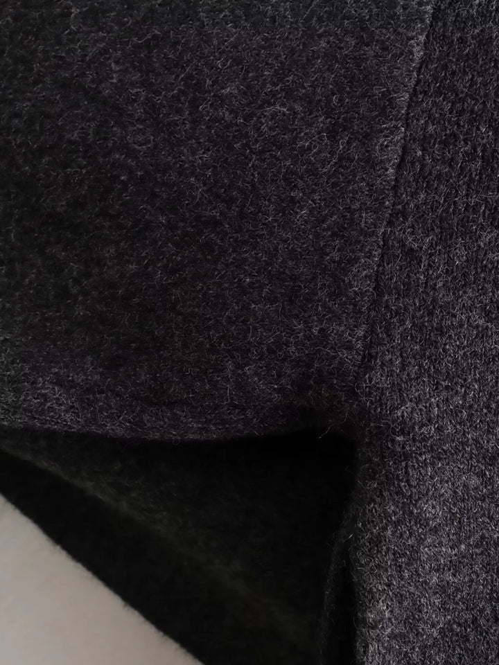 Drune | Wollmischung Schal Wickeljacke
