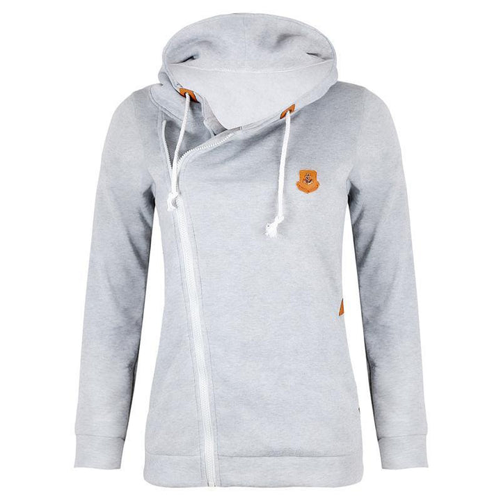 Drune | Größe Reißverschluss Taschen mit Kordelzug Hoodie