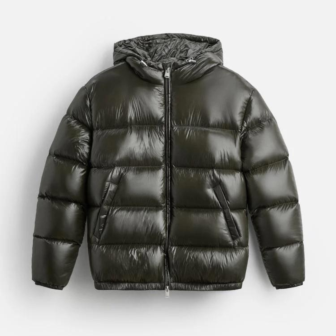 Drune | Leichte Daunenjacke für Herren, mit Kapuze - Winter