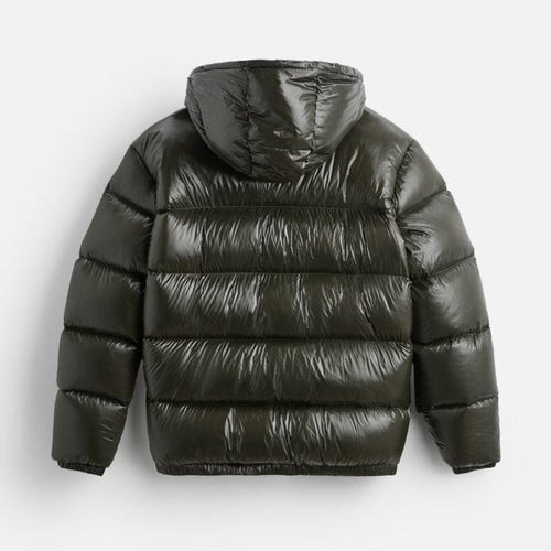 Drune | Leichte Daunenjacke für Herren, mit Kapuze - Winter