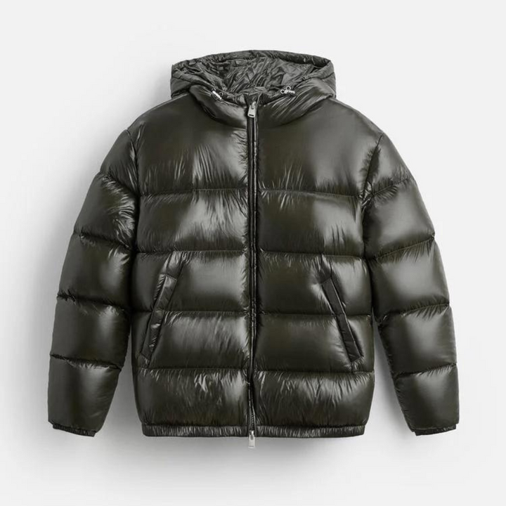 Drune | Leichte Daunenjacke für Herren, Mit Kapuze - Winter