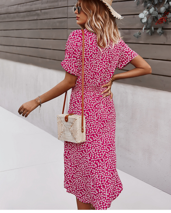 Drune | Sommerkleid Midi Das geblümte Kleid ist ein Must-Have für diesen Sommer