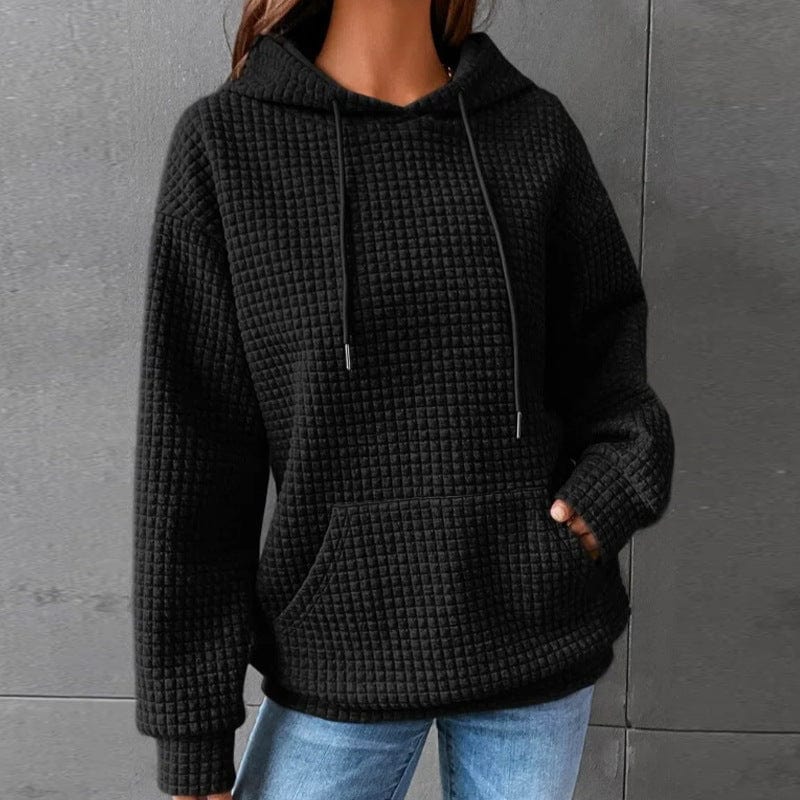 Drune | Damen Bequemer Winter Baumwoll Hoodie Ultimativer Komfort
