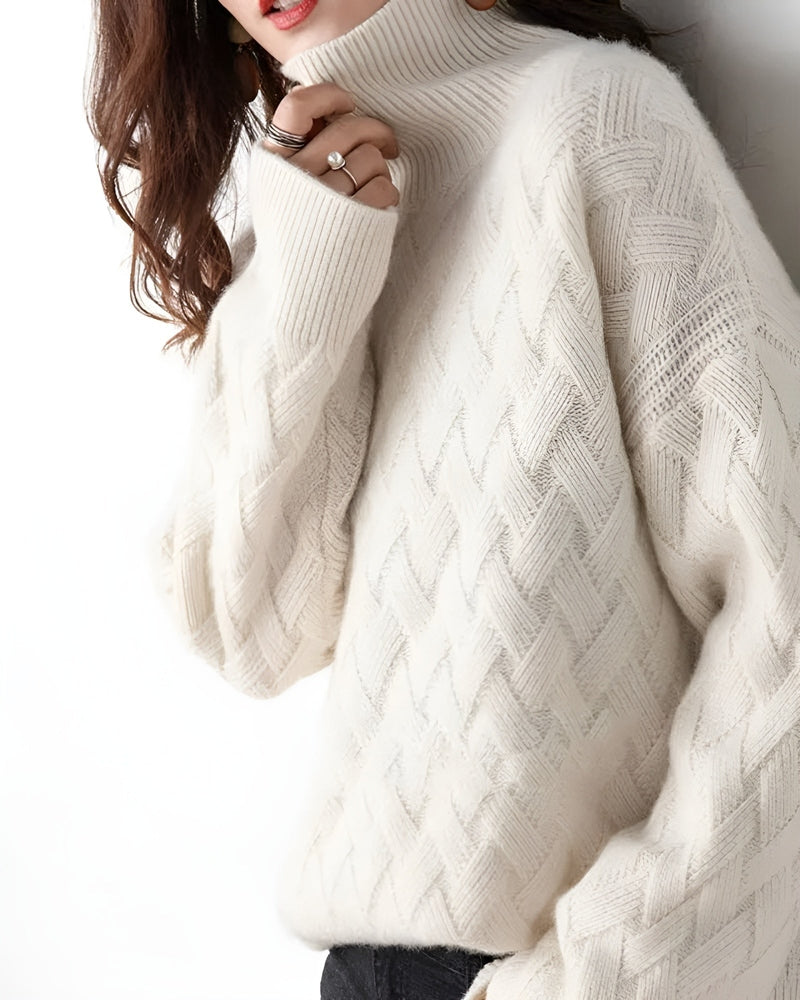 Drune | Luxuriöser Cashmere Rollkragenpullover für Eleganz