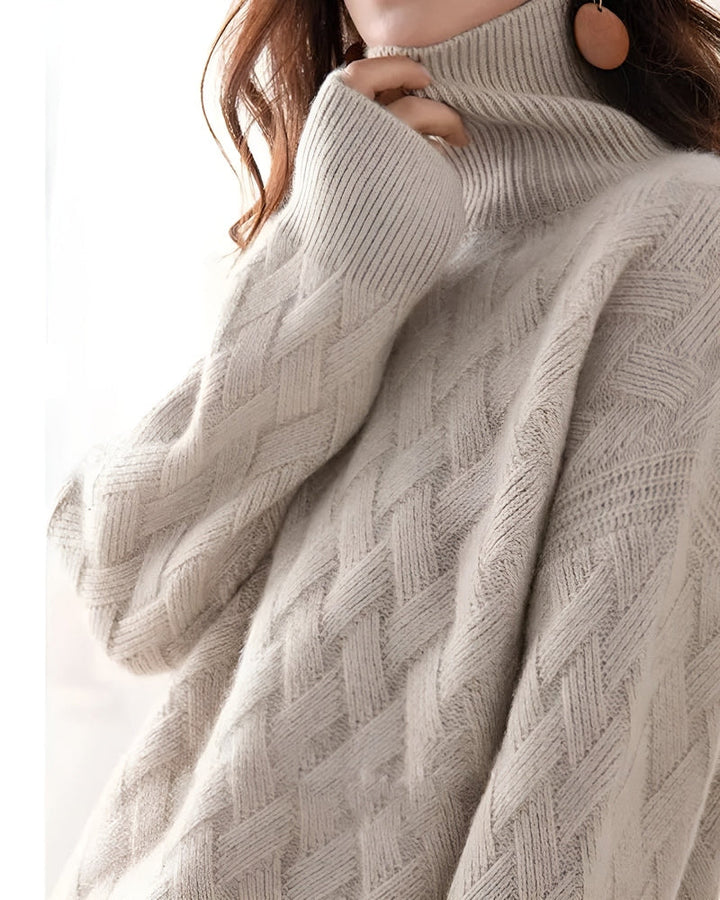 Drune | Luxuriöser Cashmere Rollkragenpullover für Eleganz