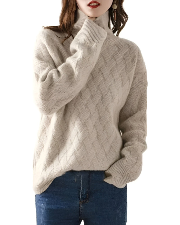 Drune | Luxuriöser Cashmere Rollkragenpullover für Eleganz