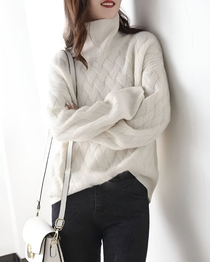 Drune | Luxuriöser Cashmere Rollkragenpullover für Eleganz
