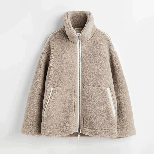 Drune | Oversized Sherpa-Fleece-Jacke Ultraweich & Stylisch