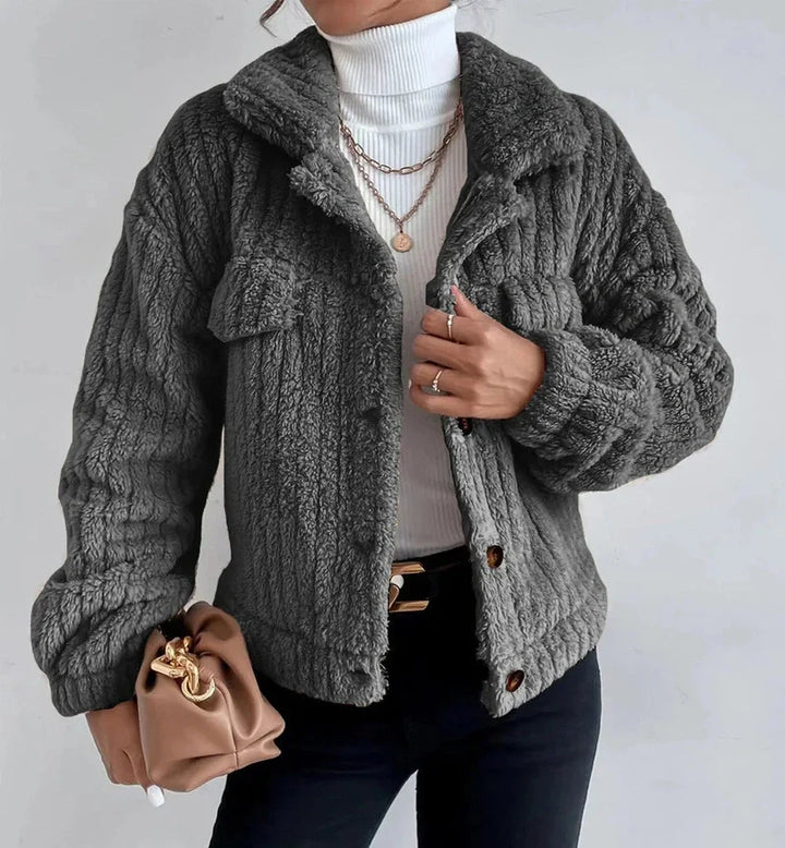 Drune | Stylische Dicke Plüschjacke Für Gemütlichen Komfort
