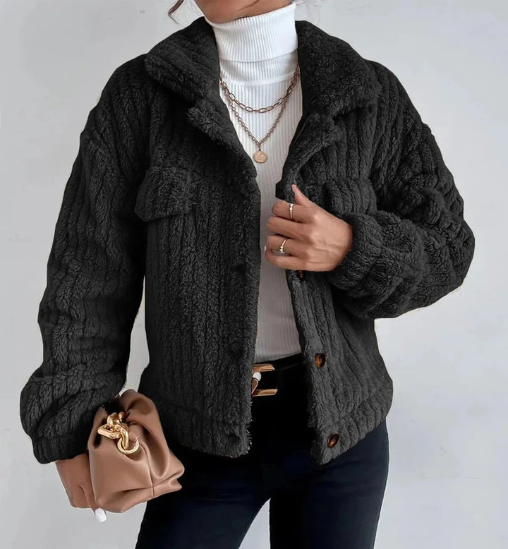 Drune | Stylische Dicke Plüschjacke Für Gemütlichen Komfort