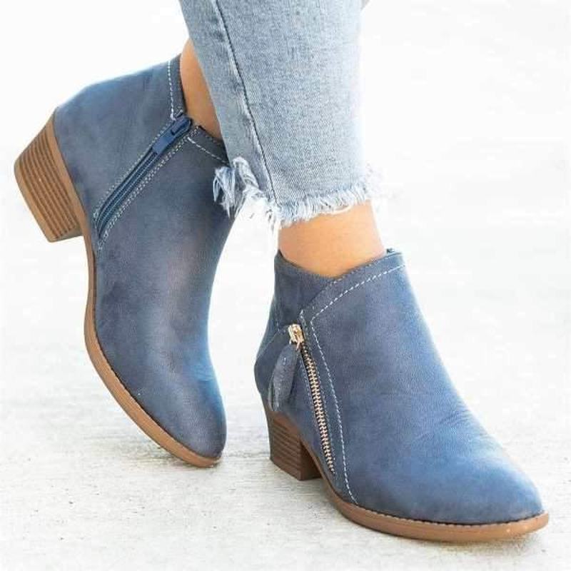 Drune | Stilvolle Lederorthopädische Stiefel für Frauen