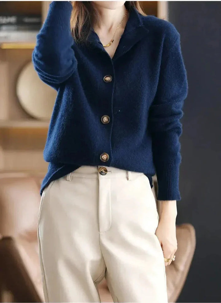 Drune | Zeitloser Kaschmir-Cardigan für elegantes Schichten