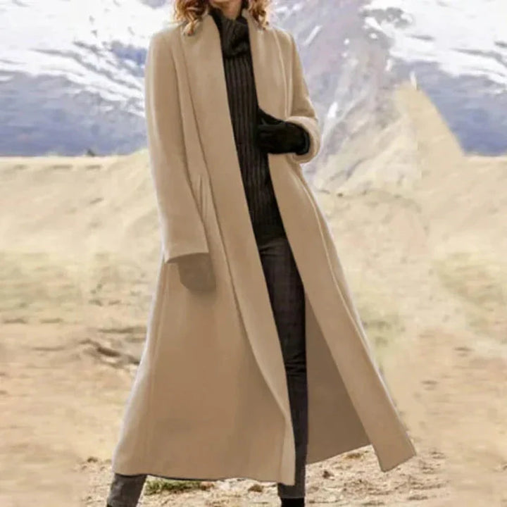 Drune | Langer und zeitloser Wollmantel für eleganten Stil