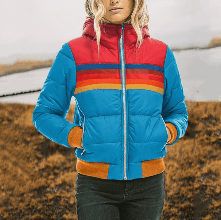 Drune | Stylische Retro Kapuzenjacke für winterliche Wärme