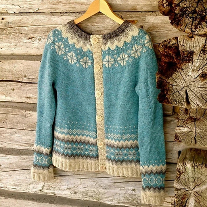 Drune | Gemütliche isländische Wollcardigan für Wärme
