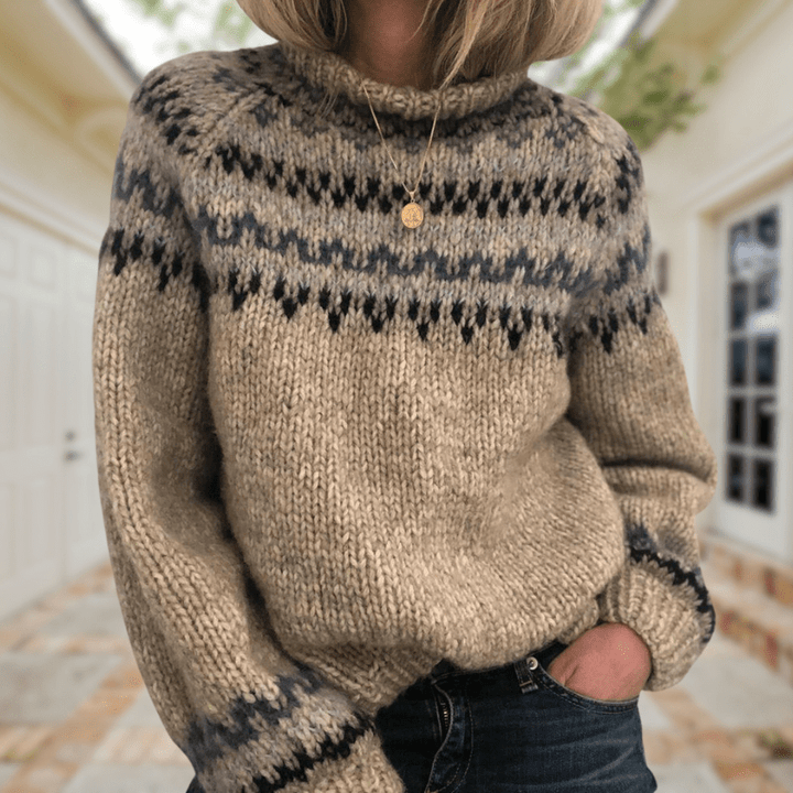 Drune | Bequemer Wollpullover inspiriert vom isländischen Design
