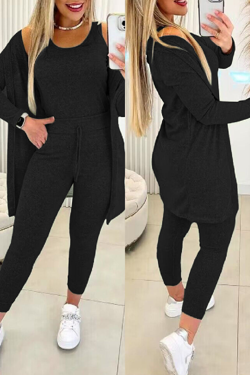Drune | Stilvolles Elegantes Tricolor Set Für Frauen