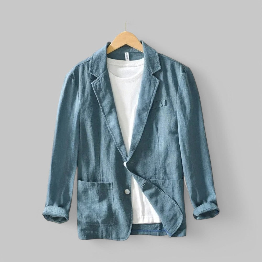 Drune | Leichte Strickjacke aus Leinenmischung