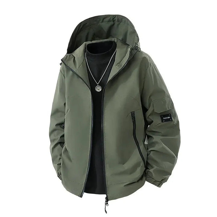 Drune | Isolierte Herren Oversized Sk Pufferjacke mit Kapuze — Winterbekleidung