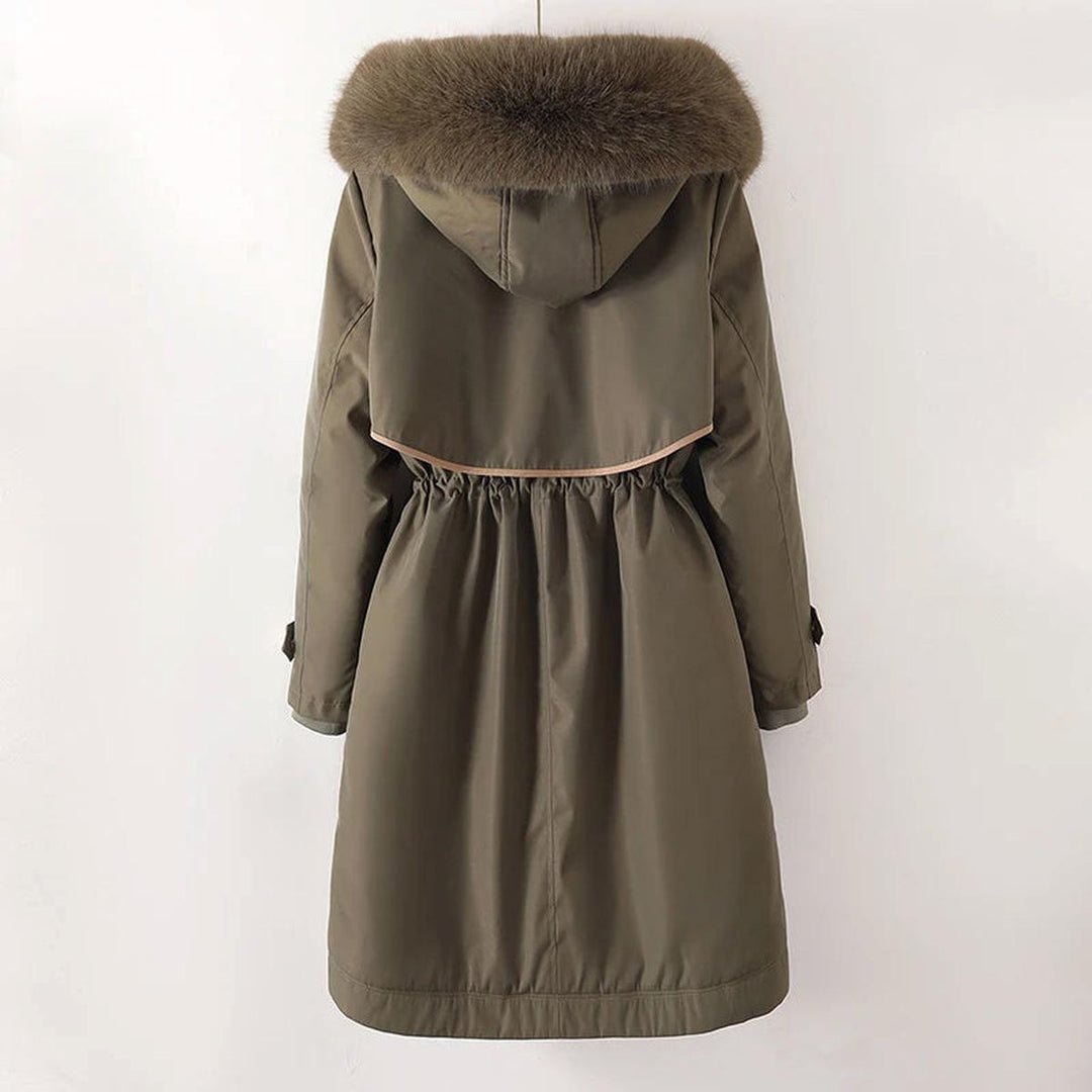 Drune | Futterierter Kapuzen Winterparka Für Damen