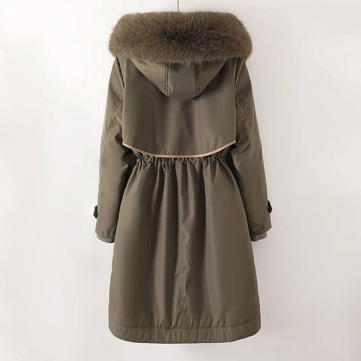 Drune | Futterierter Kapuzen Winterparka Für Damen