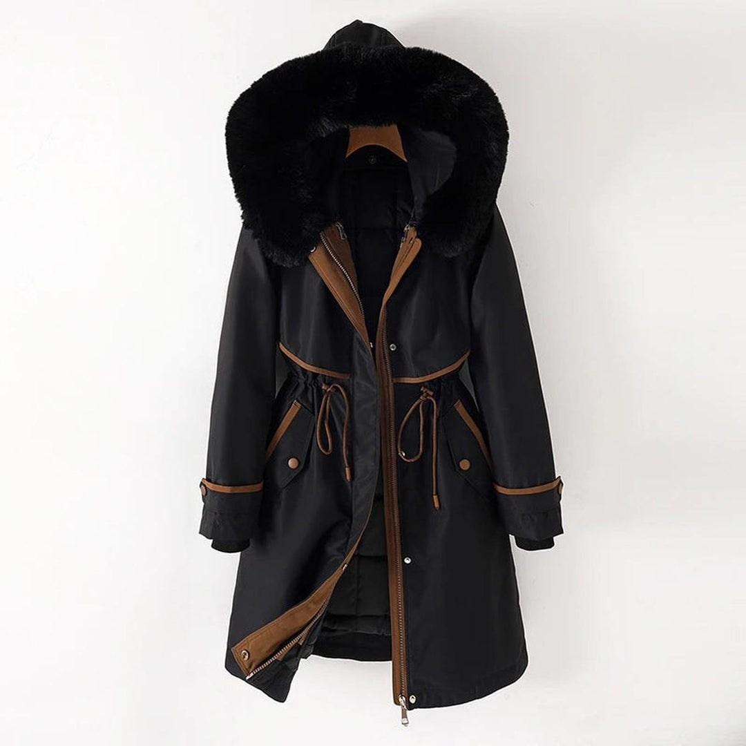 Drune | Futterierter Kapuzen Winterparka Für Damen